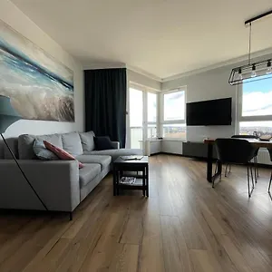 Comfort 10 Z Widokiem Na Zatoke Gdanska - Parking W Cenie Pobytu Apartament